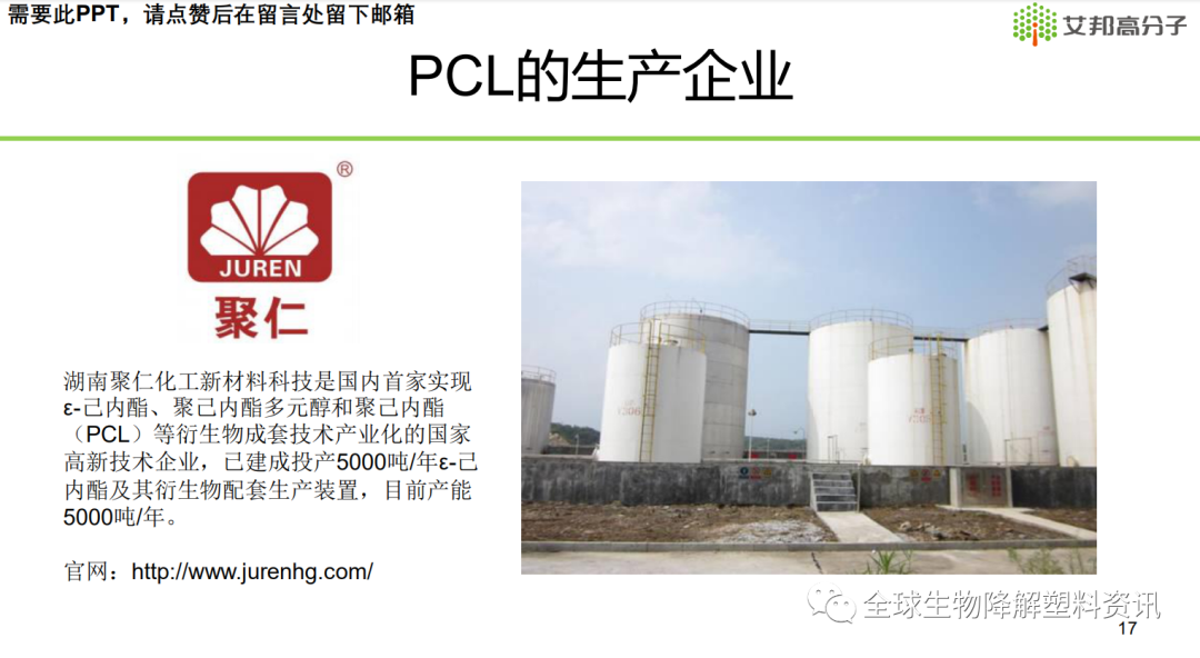 图解生物降解塑料聚ε-己内酯（PCL）